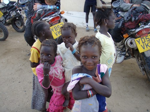 Senegalese Children At The Border
